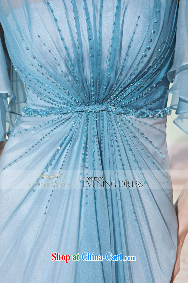 Creative Fox Evening Dress 2015 new elegance, long blue banquet dress Evening Dress dress the annual dress 56,963 blue XL pictures, price, brand platters! Elections are good character, the national distribution, so why buy now enjoy more preferential! Health