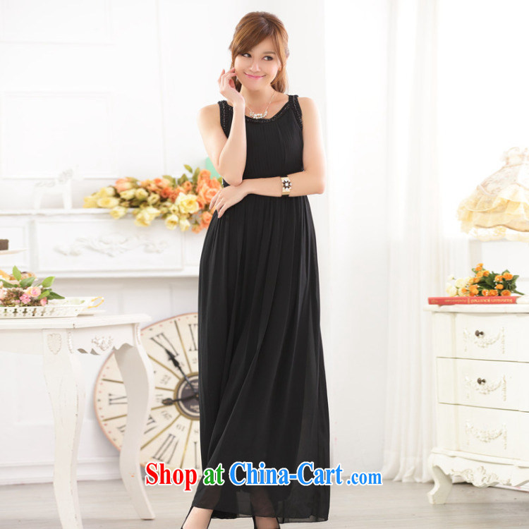 Land is still the Yi 2014 New Name Yuan temperament a purely manual staple Pearl dress dress dinner dress appointment snow woven large, female long evening dress straps dress champagne color XXXL pictures, price, brand platters! Elections are good character, the national distribution, so why buy now enjoy more preferential! Health