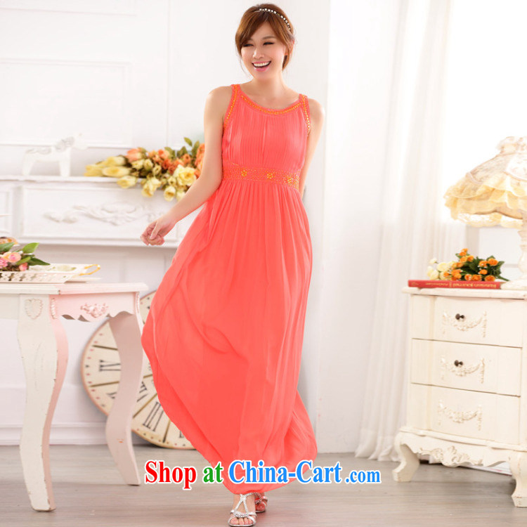 Land is still the Yi 2014 New Name Yuan temperament a purely manual staple Pearl dress dress dinner dress appointment snow woven large, female long evening dress straps dress champagne color XXXL pictures, price, brand platters! Elections are good character, the national distribution, so why buy now enjoy more preferential! Health