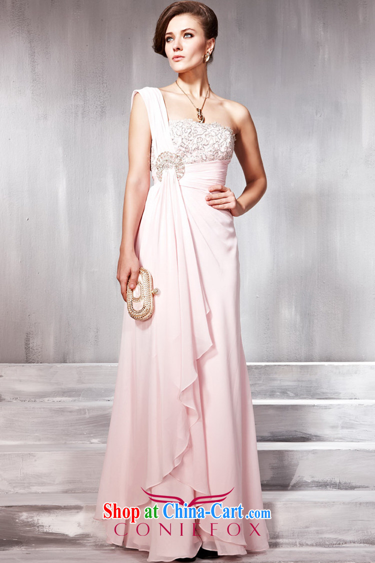 Creative Fox Evening Dress 2015 new single shoulder long bridesmaid dress bridal wedding dress toast service banquet Evening Dress dress dress 56,682 pink L pictures, price, brand platters! Elections are good character, the national distribution, so why buy now enjoy more preferential! Health