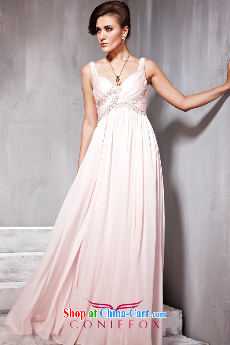 Creative Fox Evening Dress pink double-shoulder dress dress long cultivating bridesmaid dress dresses banquet evening dress dress uniform toast presided over 56,836 dresses pink XXL pictures, price, brand platters! Elections are good character, the national distribution, so why buy now enjoy more preferential! Health