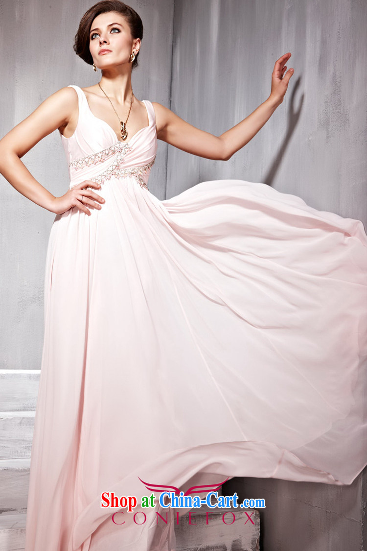 Creative Fox Evening Dress pink double-shoulder dress dress long cultivating bridesmaid dress dresses banquet evening dress dress uniform toast presided over 56,836 dresses pink XXL pictures, price, brand platters! Elections are good character, the national distribution, so why buy now enjoy more preferential! Health