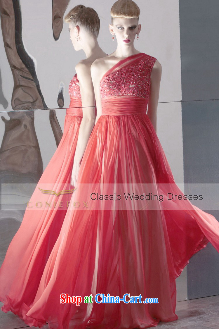 Creative Fox Evening Dress red bridal wedding dress softness and elegant large skirt evening dress with shoulder long dress theatrical dress 80,950 red XXL pictures, price, brand platters! Elections are good character, the national distribution, so why buy now enjoy more preferential! Health