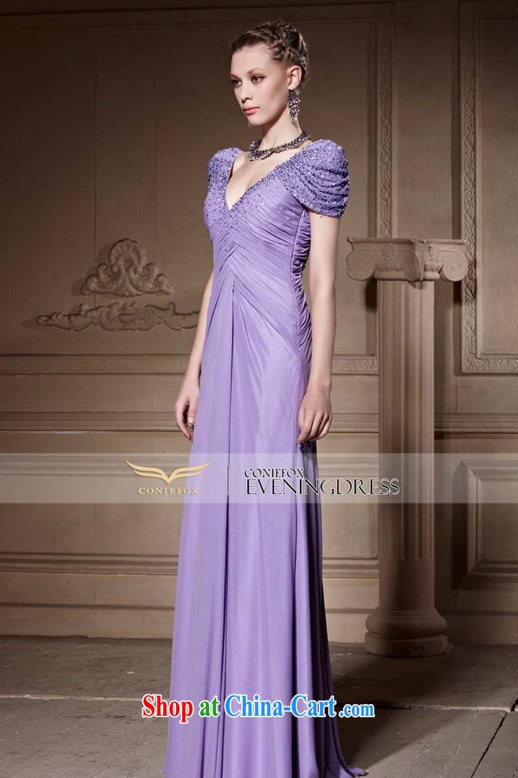 Creative Fox high-end custom dress banquet sexy V collar dress bubble sleeve dress elegant long annual meeting presided over 81,366 dresses picture color tailored pictures, price, brand platters! Elections are good character, the national distribution, so why buy now enjoy more preferential! Health