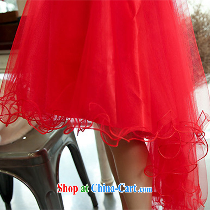 The Hee-2014 new dress Kit Bride With wedding with two-piece lace dresses back-door dress skirt Career Package red shawl S, domino-hee, shopping on the Internet