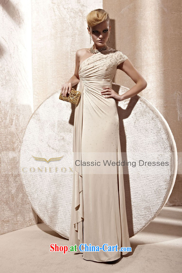 Creative Fox Evening Dress stylish beauty dress long bridesmaid dress banquet toast serving the annual dress elegant wedding dresses dresses 80,995 tea color XL pictures, price, brand platters! Elections are good character, the national distribution, so why buy now enjoy more preferential! Health
