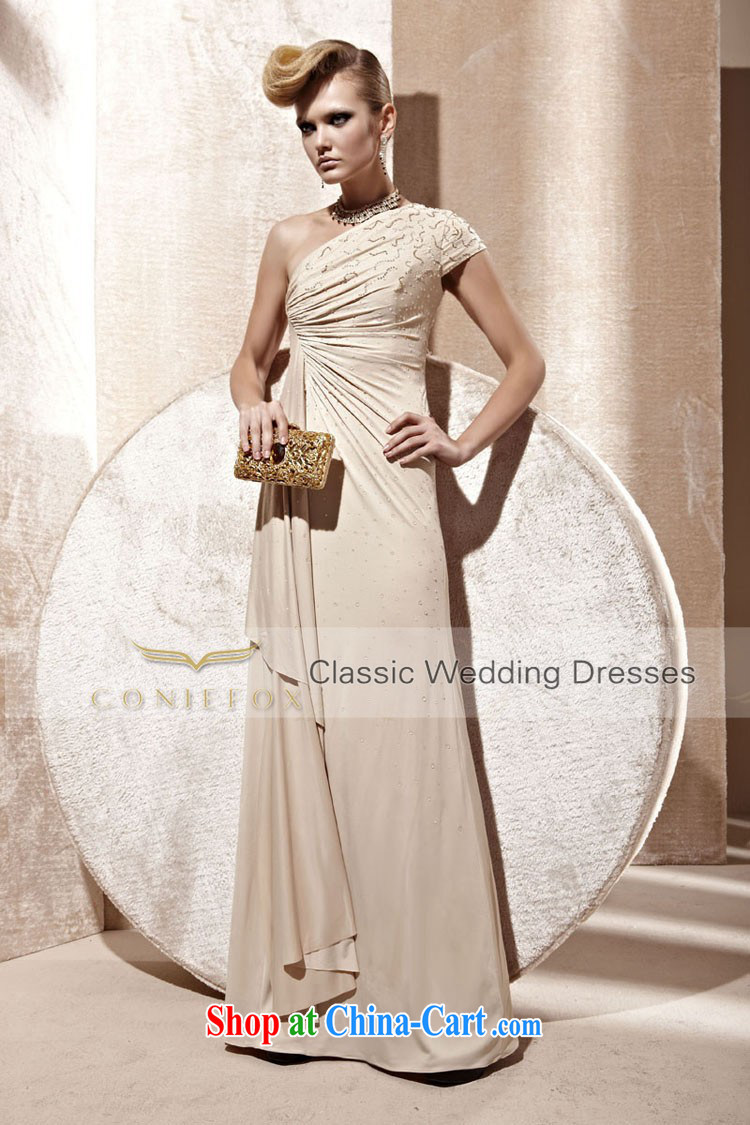 Creative Fox Evening Dress stylish beauty dress long bridesmaid dress banquet toast serving the annual dress elegant wedding dresses dresses 80,995 tea color XL pictures, price, brand platters! Elections are good character, the national distribution, so why buy now enjoy more preferential! Health