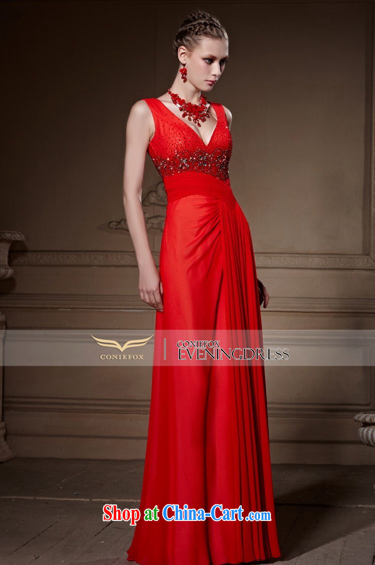 Creative Fox high-end custom dress 2015 new sexy deep V collar red bridal wedding dresses long dresses beauty 81,620 picture color tailored pictures, price, brand platters! Elections are good character, the national distribution, so why buy now enjoy more preferential! Health