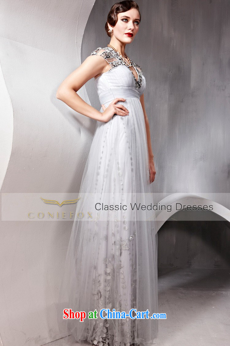 Creative Fox dress V collar package shoulder high waist, wedding dresses banquet toast Service Bridal wedding dress video slim dresses, 80,952 white XXL pictures, price, brand platters! Elections are good character, the national distribution, so why buy now enjoy more preferential! Health