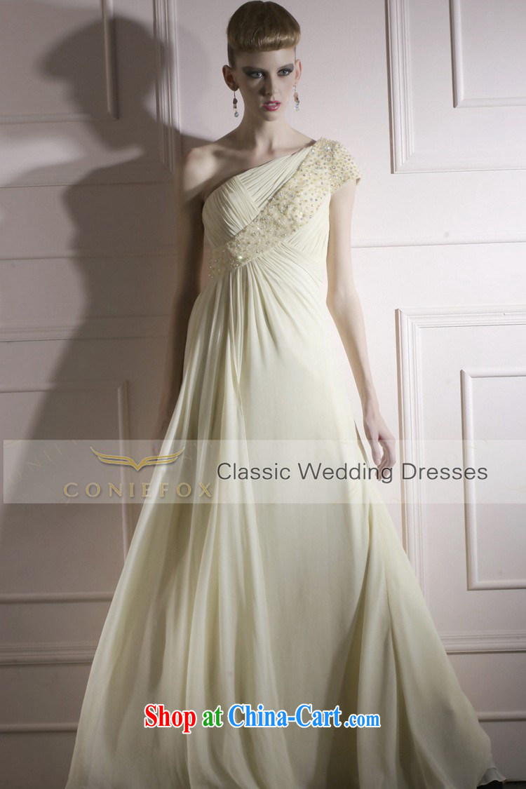 Creative Fox dress pale yellow high wedding dress photo building photography wedding dresses elegant long evening dress dress dress 80,955 light yellow XXL pictures, price, brand platters! Elections are good character, the national distribution, so why buy now enjoy more preferential! Health