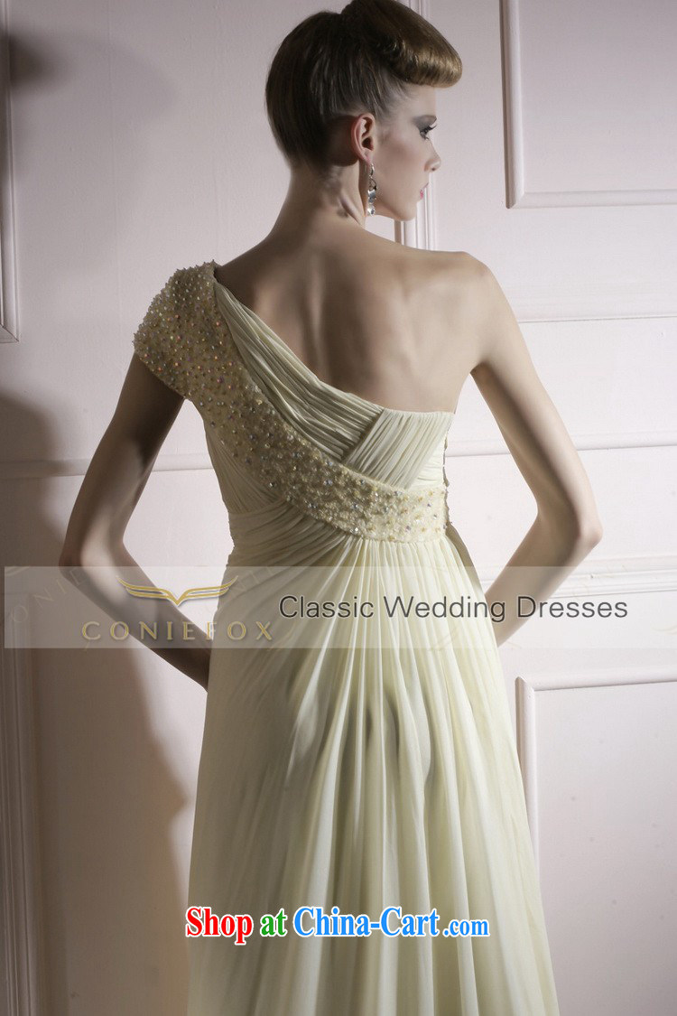 Creative Fox dress pale yellow high wedding dress photo building photography wedding dresses elegant long evening dress dress dress 80,955 light yellow XXL pictures, price, brand platters! Elections are good character, the national distribution, so why buy now enjoy more preferential! Health