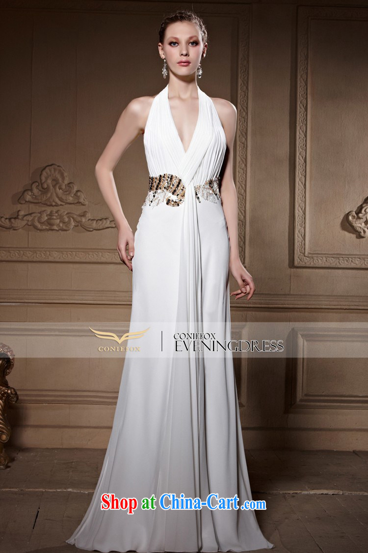 Creative Fox high-end custom dress elegant long, sexy White wall also dress wedding dress annual woman dress dress 81,668 picture color XXL pictures, price, brand platters! Elections are good character, the national distribution, so why buy now enjoy more preferential! Health