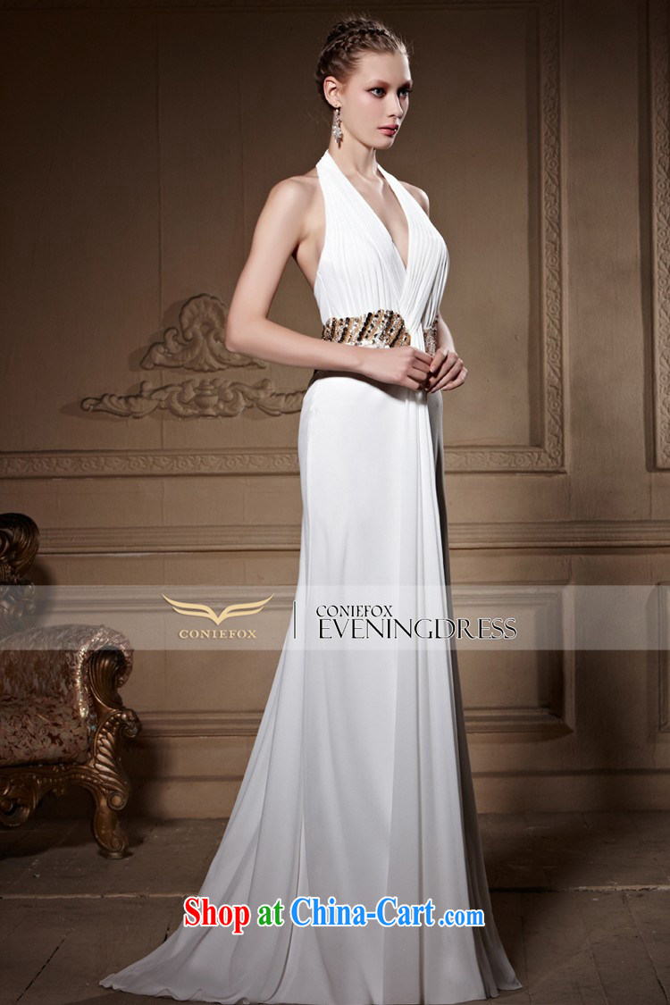 Creative Fox high-end custom dress elegant long, sexy White wall also dress wedding dress annual woman dress dress 81,668 picture color XXL pictures, price, brand platters! Elections are good character, the national distribution, so why buy now enjoy more preferential! Health