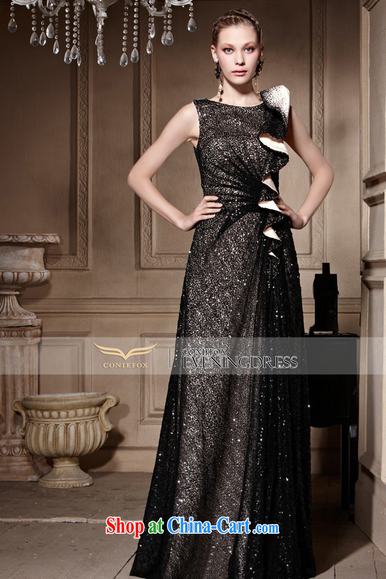 Creative Fox high-end custom dress retro stereo shoulder collar dress annual concert hosted banquet dress evening dress long dress 81,815 picture color tailored pictures, price, brand platters! Elections are good character, the national distribution, so why buy now enjoy more preferential! Health