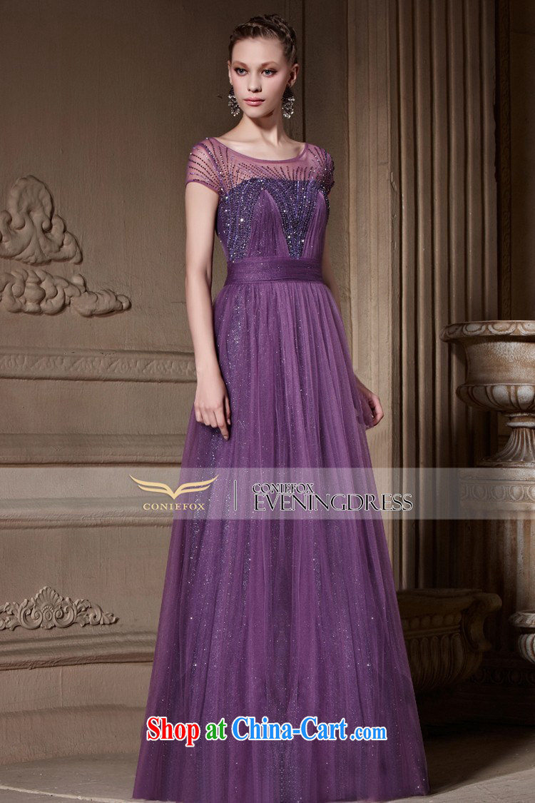 Creative Fox custom dress new purple dream beaded evening dress video slim, dress banquet hosted performances dress dress 81,906 picture color tailored pictures, price, brand platters! Elections are good character, the national distribution, so why buy now enjoy more preferential! Health