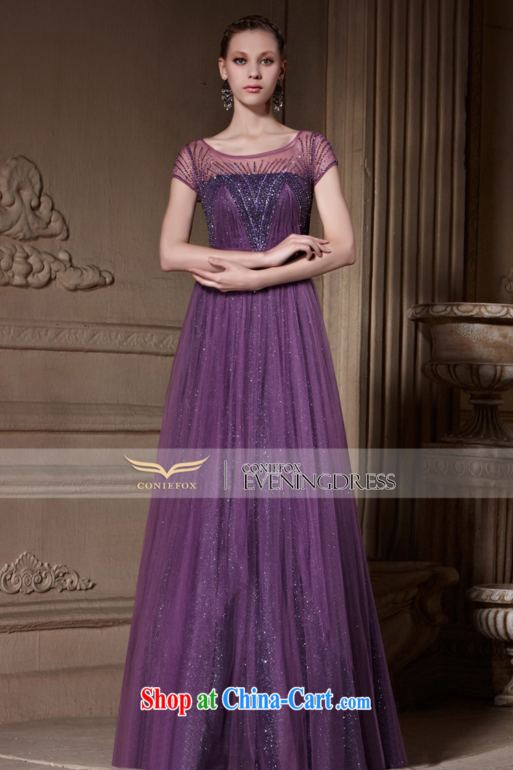 Creative Fox custom dress new purple dream beaded evening dress video slim, dress banquet hosted performances dress dress 81,906 picture color tailored pictures, price, brand platters! Elections are good character, the national distribution, so why buy now enjoy more preferential! Health