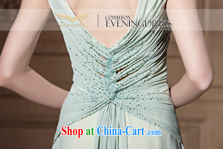 Creative Fox high quality custom dress sense of V for long, banquet dress Evening Dress dress graphics thin dresses women annual meeting presided over 82,015 dresses picture color tailored pictures, price, brand platters! Elections are good character, the national distribution, so why buy now enjoy more preferential! Health