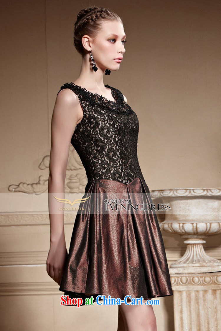 Creative Fox high quality custom dress new retro lace small dress short black dress, dresses banquet evening dress dress 82,022 picture color tailored pictures, price, brand platters! Elections are good character, the national distribution, so why buy now enjoy more preferential! Health
