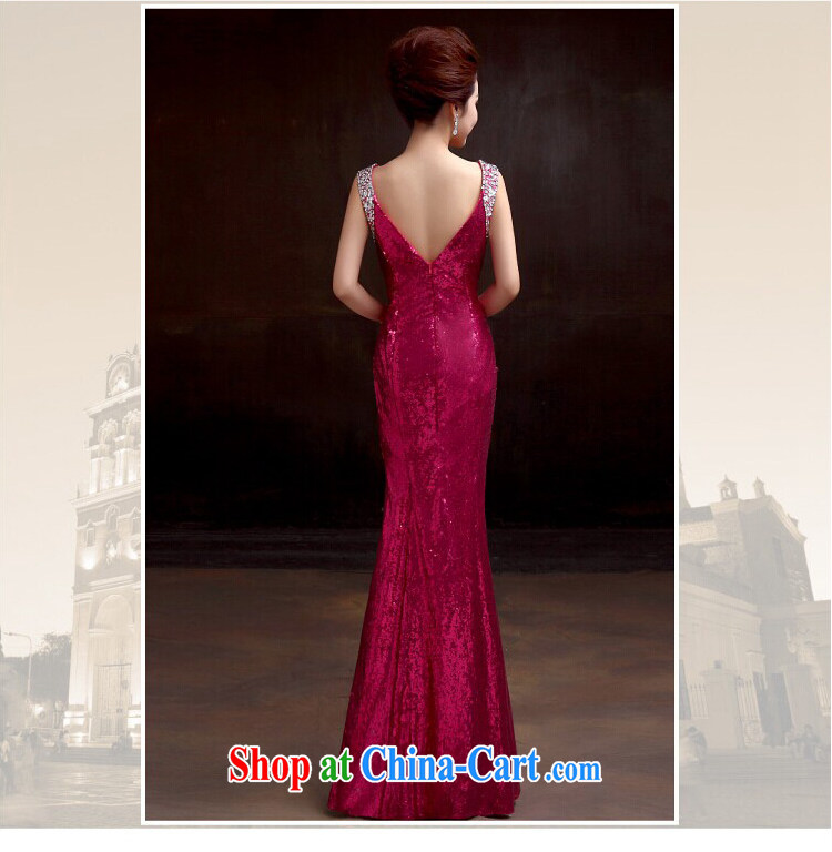 7-Color 7, Korean version of the new, long, cultivating graphics thin, dress bridal toast clothing sexy crowsfoot chaired annual long evening dress L 021 large red M pictures, price, brand platters! Elections are good character, the national distribution, so why buy now enjoy more preferential! Health