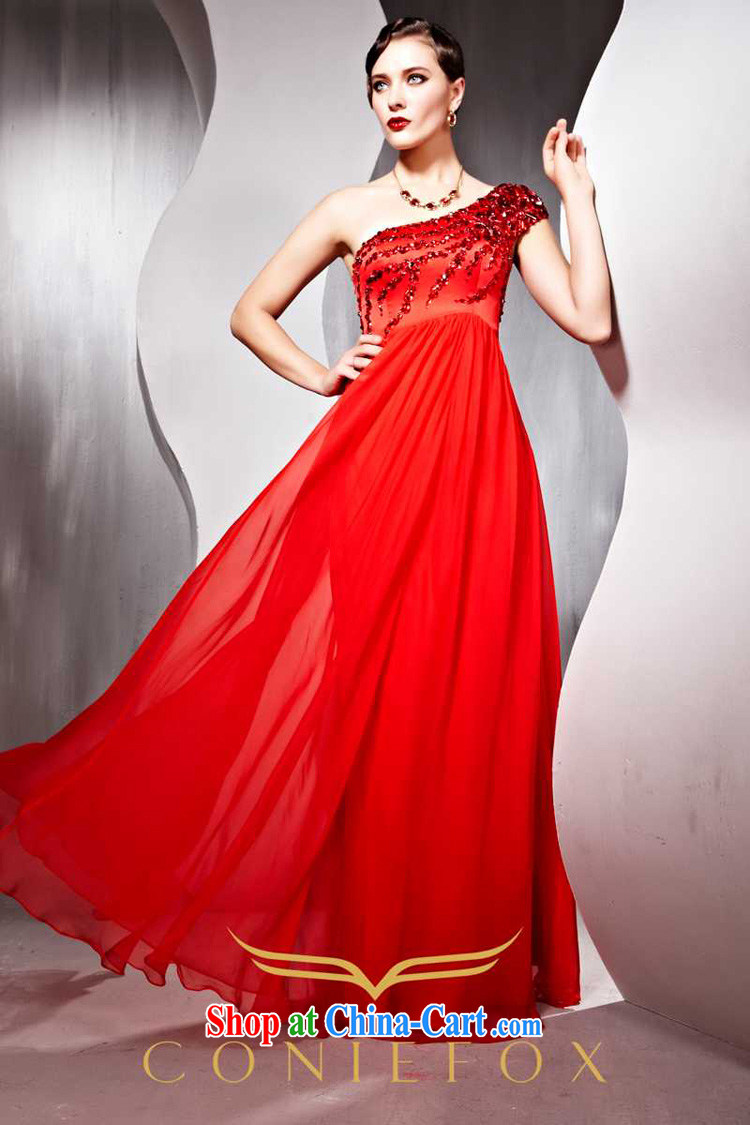 Creative Fox Evening Dress 2015 New Red bridal wedding dress banquet toast dress uniform dress, shoulder-length, wedding dresses 80,652 red XXL pictures, price, brand platters! Elections are good character, the national distribution, so why buy now enjoy more preferential! Health