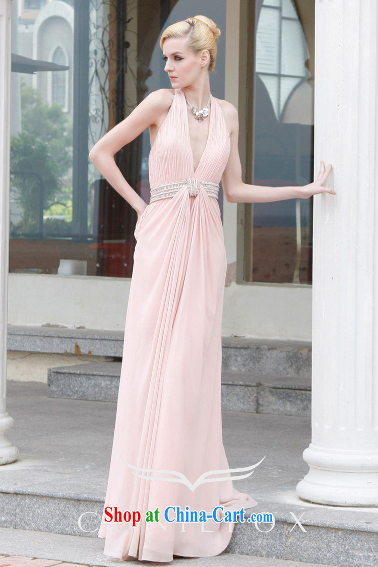 Creative Fox Evening Dress bridal wedding dress long pink bridesmaid annual service hostess dress dress uniform toast dress dresses 80,832 pink XL pictures, price, brand platters! Elections are good character, the national distribution, so why buy now enjoy more preferential! Health