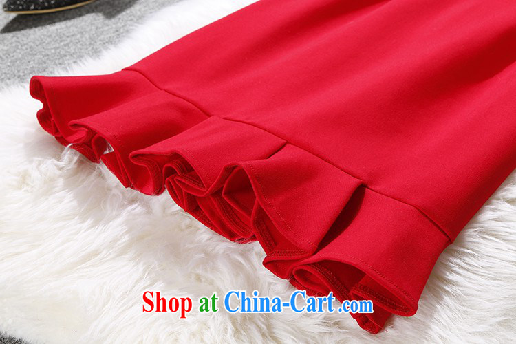 Autumn 2015 the new dress with stars, Korean red sleeveless vest dress dress dress A Field skirt crowsfoot skirt red XL pictures, price, brand platters! Elections are good character, the national distribution, so why buy now enjoy more preferential! Health