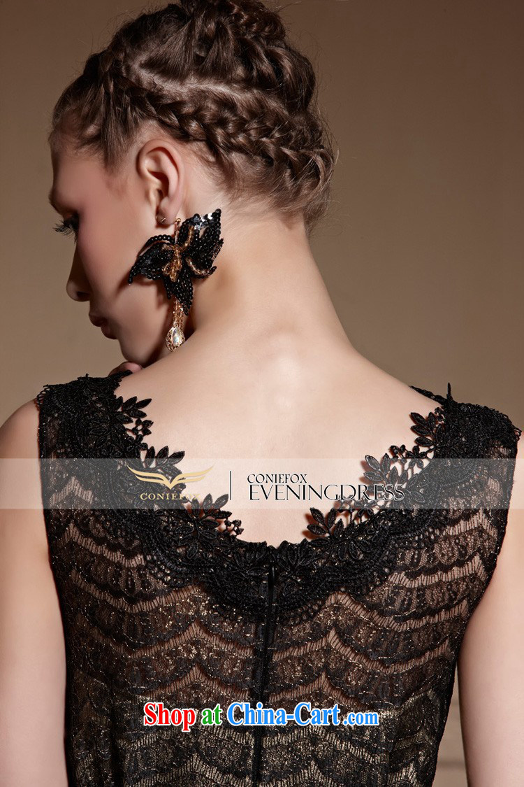 Creative Fox high-end custom dress New Style short dress elegant black lace mini dress banquet toast clothing dresses 82,032 picture color tailored pictures, price, brand platters! Elections are good character, the national distribution, so why buy now enjoy more preferential! Health