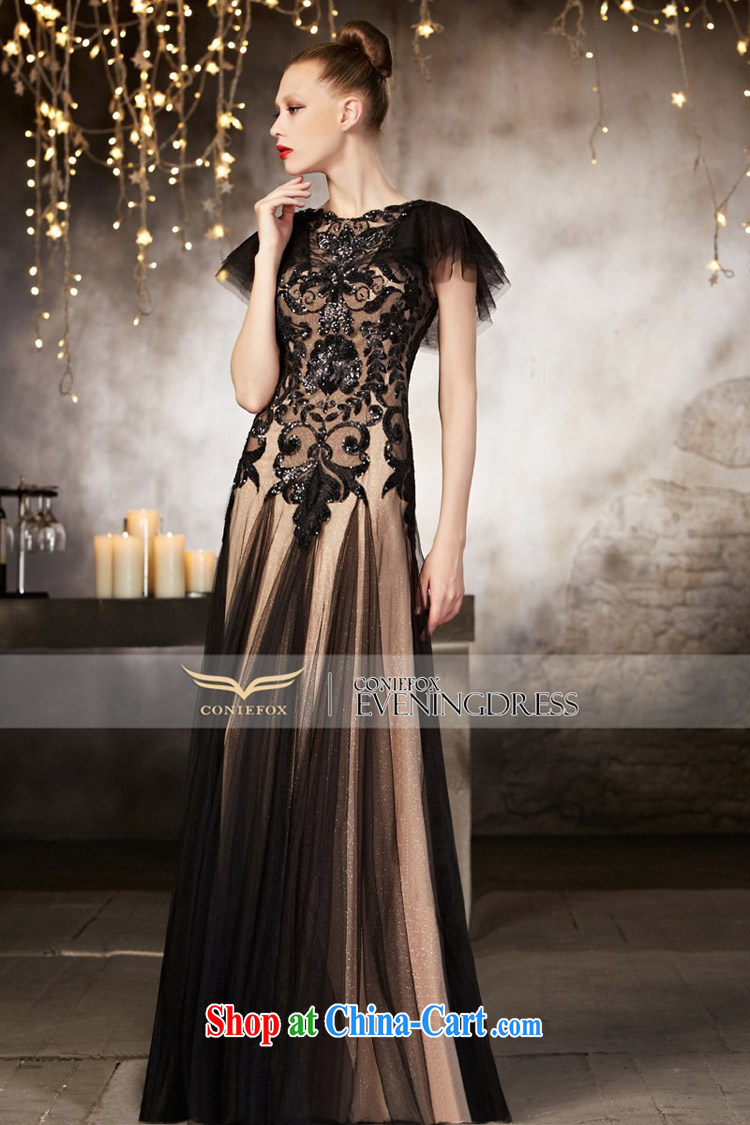 Creative Fox dress advanced custom dress long black dress beauty dress uniform toast hosted annual dress evening dress 30,820 picture color tailored pictures, price, brand platters! Elections are good character, the national distribution, so why buy now enjoy more preferential! Health