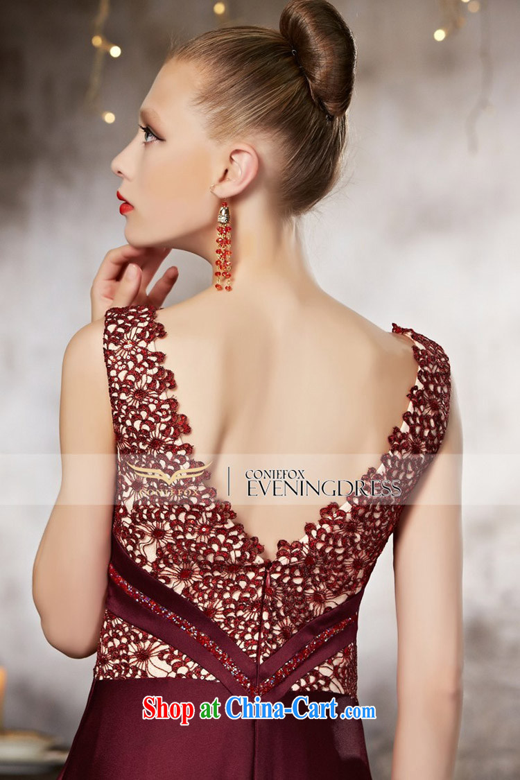 Creative Fox advanced custom dress red shoulders V collar dress banquet toast serving long fall to cultivating high-waist dress 30,833 picture color tailored pictures, price, brand platters! Elections are good character, the national distribution, so why buy now enjoy more preferential! Health