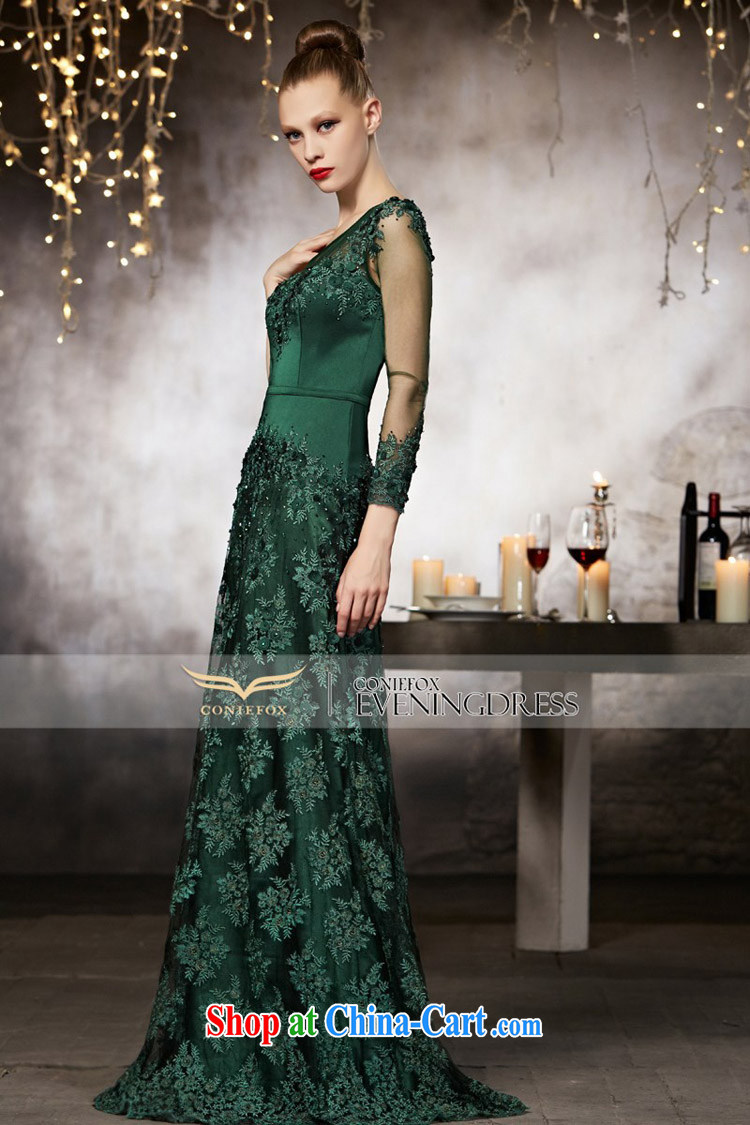 Creative Fox advanced custom wedding dresses 2015 new single shoulder-length beauty, dress banquet toast serving fall dress uniform performance 30,851 picture color tailored pictures, price, brand platters! Elections are good character, the national distribution, so why buy now enjoy more preferential! Health