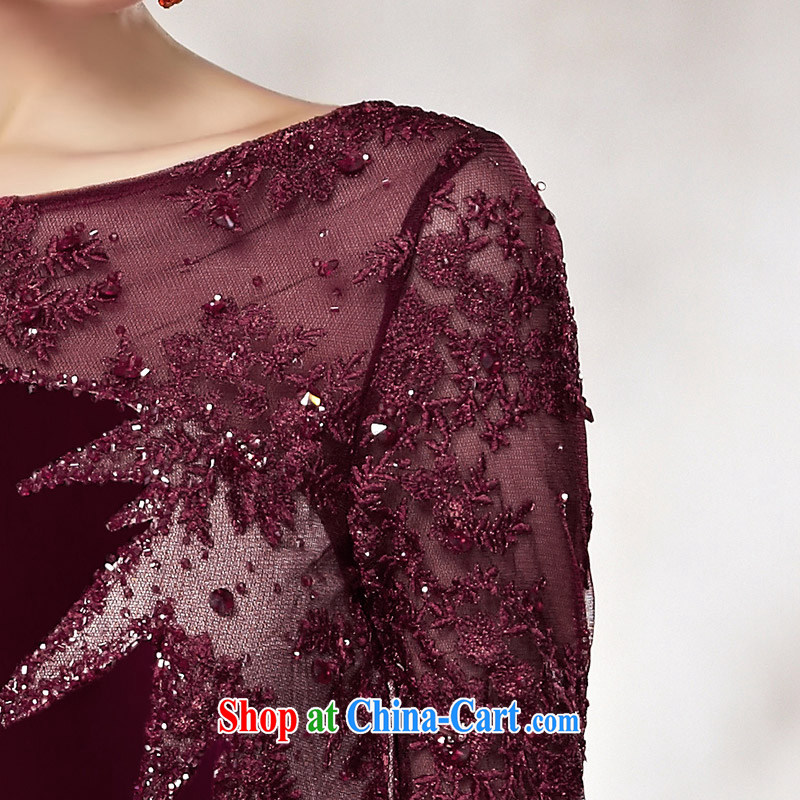 Creative Fox advanced custom dress 2015 New Long fall evening dress red bows service beauty banquet evening dress dress 82,106 color pictures are tailored to creative Fox (coniefox), online shopping