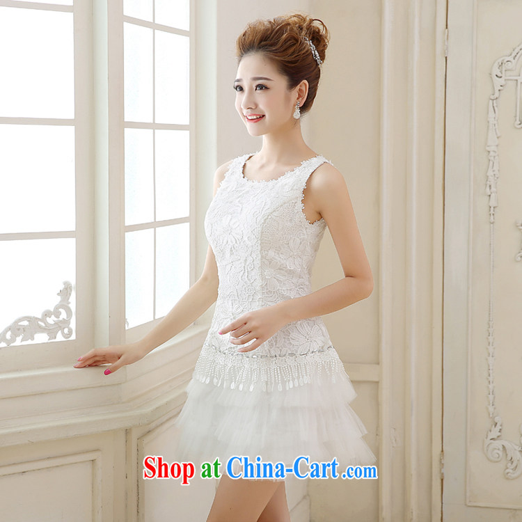 Rain is still clothing bridal wedding dresses 2015 new marriage Korean wood drill sweet Princess skirt short white graphics skinny dress LF 213 white tailored pictures, price, brand platters! Elections are good character, the national distribution, so why buy now enjoy more preferential! Health