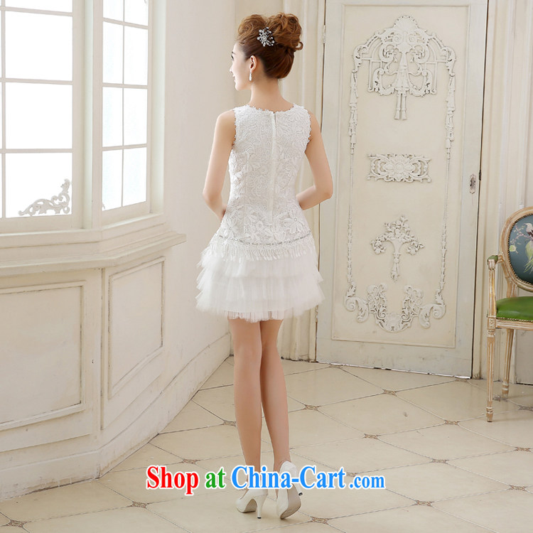 Rain is still clothing bridal wedding dresses 2015 new marriage Korean wood drill sweet Princess skirt short white graphics skinny dress LF 213 white tailored pictures, price, brand platters! Elections are good character, the national distribution, so why buy now enjoy more preferential! Health