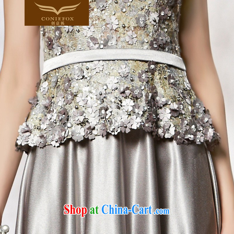 Creative Fox dress high-end custom dresses, long fall beauty dress banquet hospitality dress the annual dress bridesmaid serving 82,108 picture color tailored, creative Fox (coniefox), online shopping