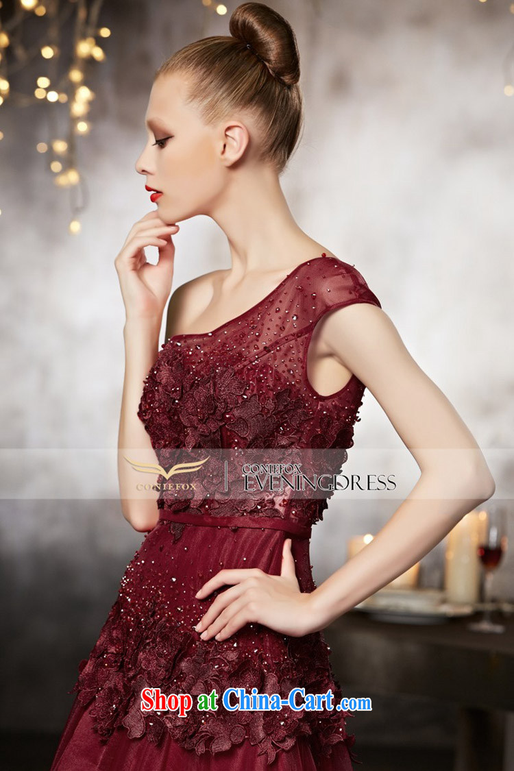 Creative Fox advanced custom dress, shoulder-length, red bridal wedding dress banquet toast serving graphics thin bridesmaid dress 82,113 picture color tailored pictures, price, brand platters! Elections are good character, the national distribution, so why buy now enjoy more preferential! Health