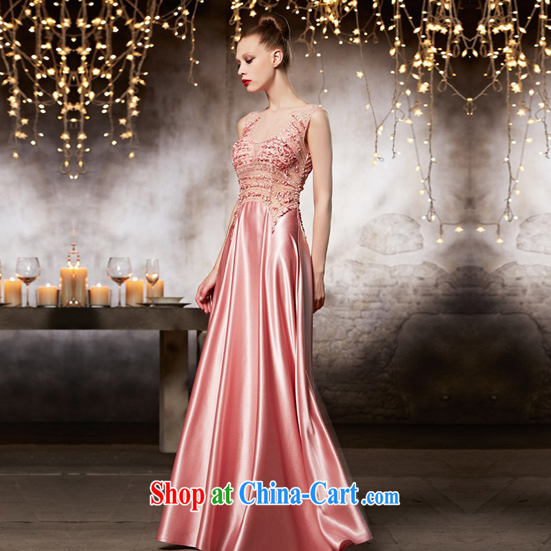 Creative Fox advanced custom wedding dresses 2015 new pink long fall evening dress bridal gown beauty bridesmaid dress 82,122 picture color tailored, creative Fox (coniefox), online shopping