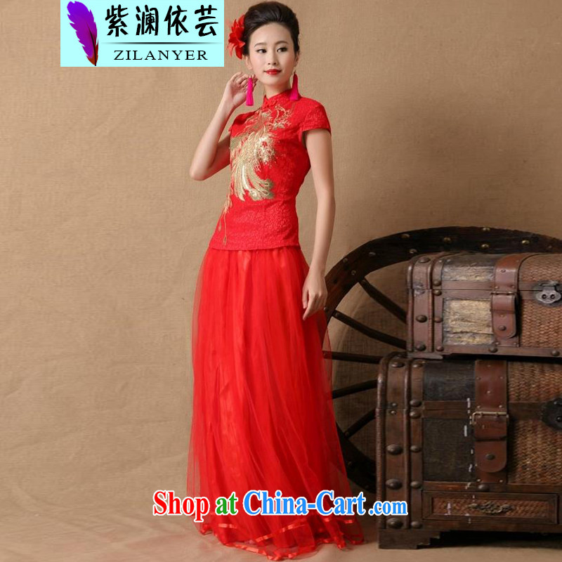 World's first and foremost according to Yun 2015 bridal wedding dresses red bows, dress LF 8603 red XL, first in accordance with World Soon, shopping on the Internet