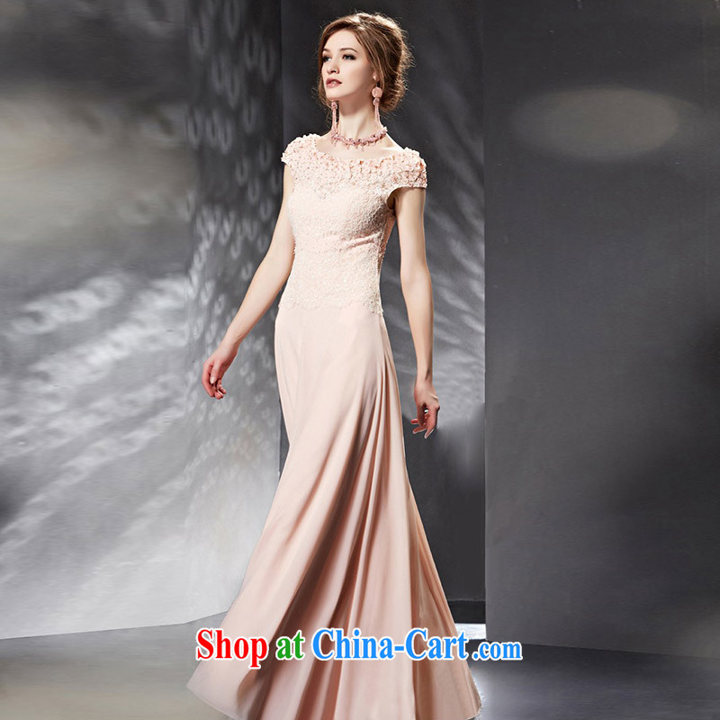 Creative Fox Evening Dress 2015 new pink bridal dresses beauty long bridesmaid dress banquet toast service annual meeting presided over 30,651 dresses picture color XXL, creative Fox (coniefox), online shopping