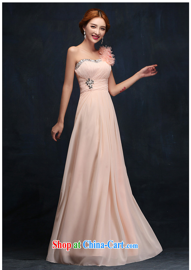 According to Lin Sa 2015 new bridal beauty service toast long evening dress stylish wedding the shoulder the flower dress XL pictures, price, brand platters! Elections are good character, the national distribution, so why buy now enjoy more preferential! Health