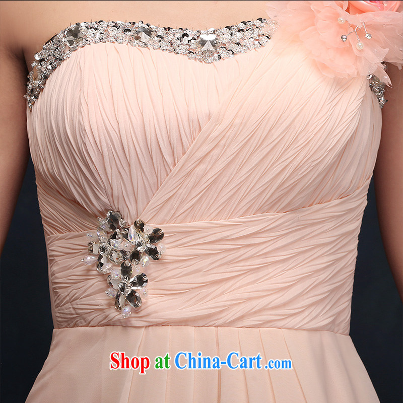 According to Lin Sa 2015 new bridal beauty service toast long evening dress stylish wedding the shoulder the flower dress XL, according to Lin, Elizabeth, and shopping on the Internet