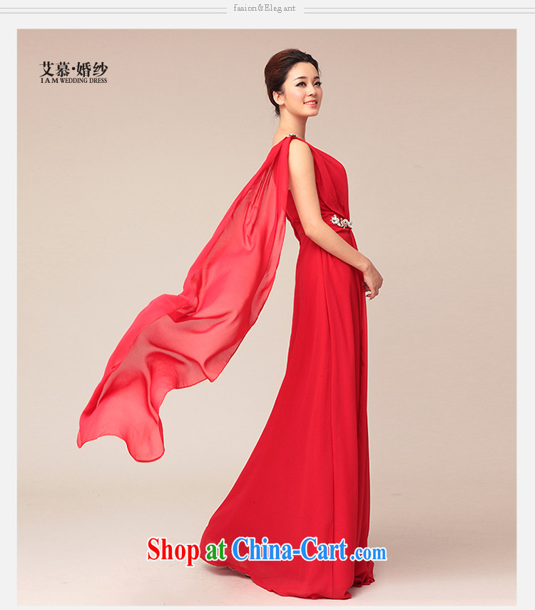 With the 2015 new wedding Greece wind marriage red skirts, shoulder Evening Dress evening dress bridesmaid bridal toast red XL pictures, price, brand platters! Elections are good character, the national distribution, so why buy now enjoy more preferential! Health