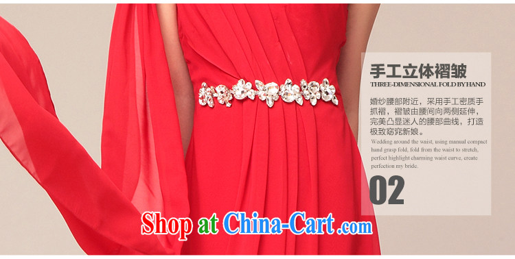 With the 2015 new wedding Greece wind marriage red skirts, shoulder Evening Dress evening dress bridesmaid bridal toast red XL pictures, price, brand platters! Elections are good character, the national distribution, so why buy now enjoy more preferential! Health