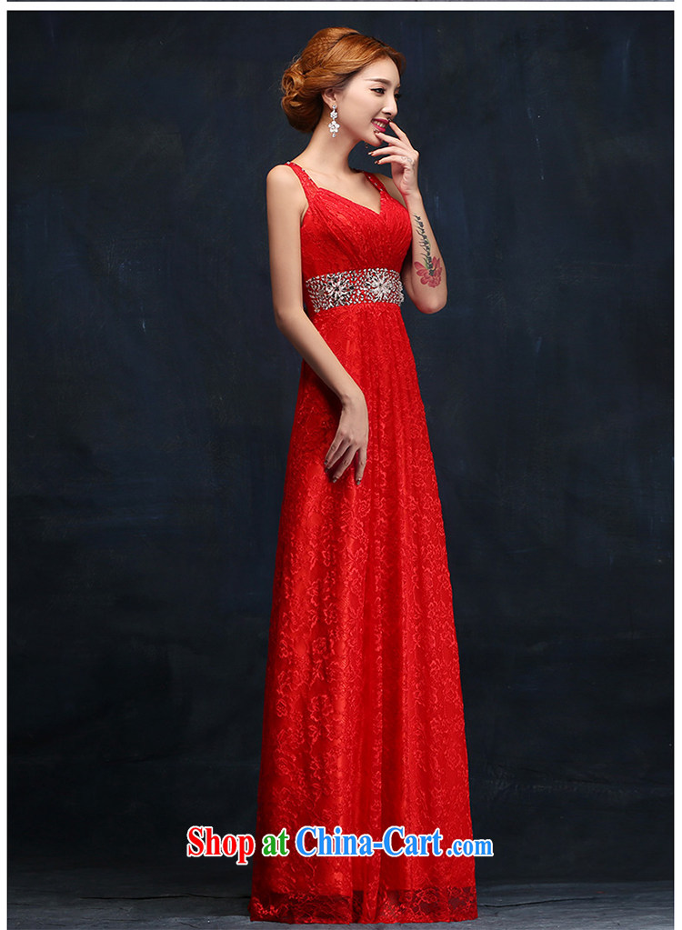 bridal dresses 2015 New red long women Evening Dress evening dress wedding toast clothing dress XL pictures, price, brand platters! Elections are good character, the national distribution, so why buy now enjoy more preferential! Health