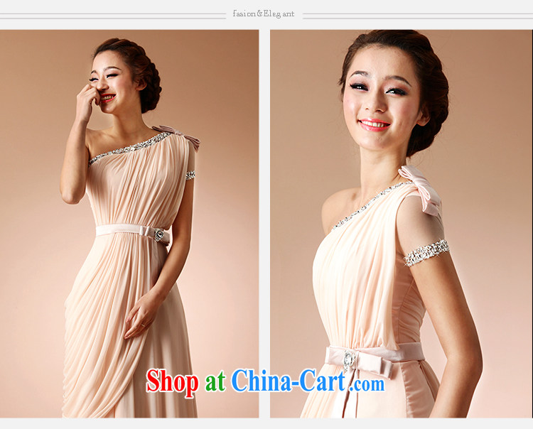 With the 2015 spring with it, wedding dresses long, with light drill the shoulder wedding toast dinner dress bare pink XL pictures, price, brand platters! Elections are good character, the national distribution, so why buy now enjoy more preferential! Health