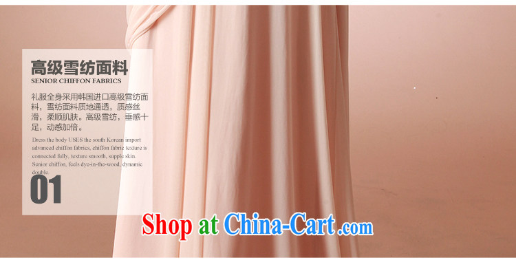 With the 2015 spring with it, wedding dresses long, with light drill the shoulder wedding toast dinner dress bare pink XL pictures, price, brand platters! Elections are good character, the national distribution, so why buy now enjoy more preferential! Health