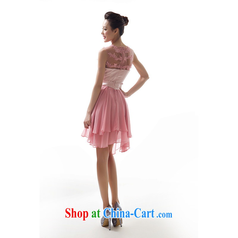 With the 2015 new wedding dresses dream under Korean short dress bridesmaid serving dinner served toast dress pink L, AIDS, and shopping on the Internet