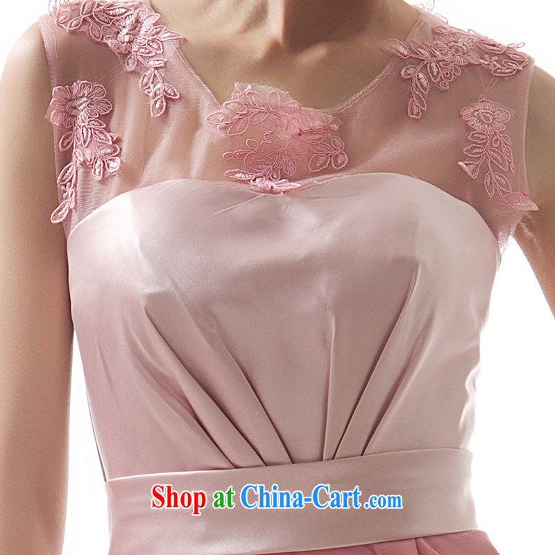 With the 2015 new wedding dresses dream under Korean short dress bridesmaid serving dinner served toast dress pink L, AIDS, and shopping on the Internet