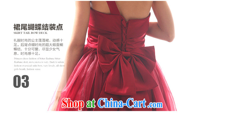 With the 2015 new Pui Shan single shoulder dress in wedding dresses bridal wedding dress snow beauty woven dress wine red L pictures, price, brand platters! Elections are good character, the national distribution, so why buy now enjoy more preferential! Health