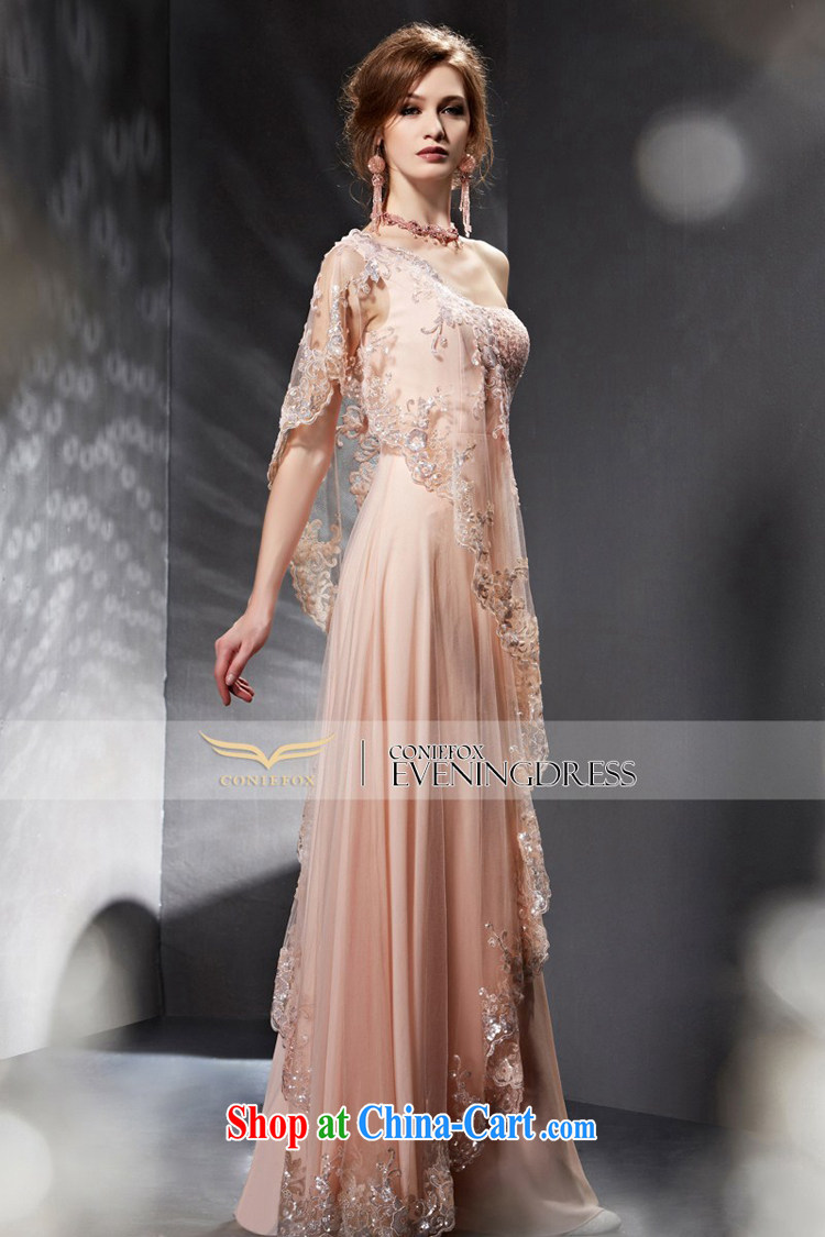 Creative Fox Evening Dress 2015 new pink long bridal gown single shoulder bridesmaid evening dress dress show 30,668 dresses picture color L pictures, price, brand platters! Elections are good character, the national distribution, so why buy now enjoy more preferential! Health