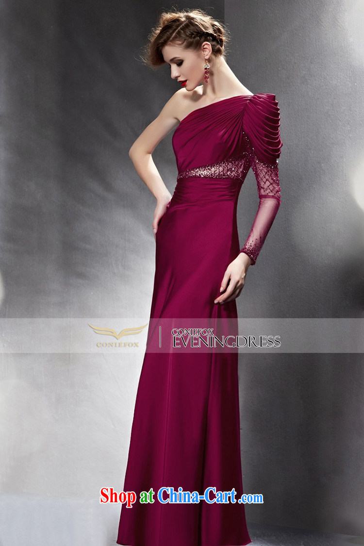 Creative Fox Evening Dress 2015 new bride wedding dress a shoulder bows serving long, cultivating banquet dress women evening dress dress long skirt 30,669 red XXL pictures, price, brand platters! Elections are good character, the national distribution, so why buy now enjoy more preferential! Health